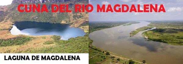 Donde nace el rio Magdalena