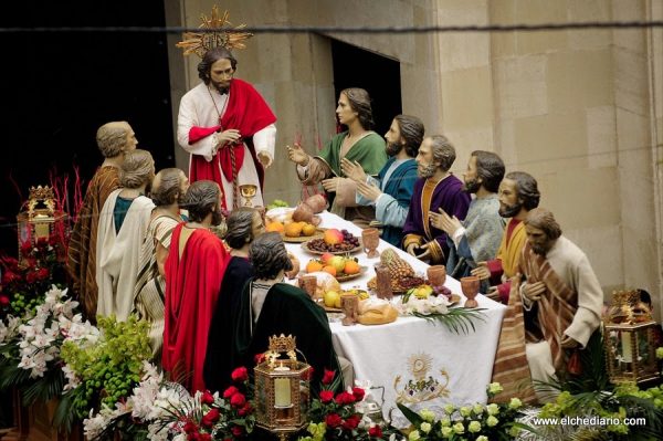 ultima cena semana santa