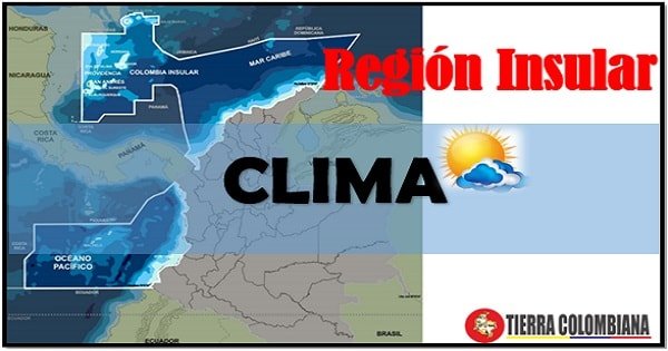 Región insular - Clima